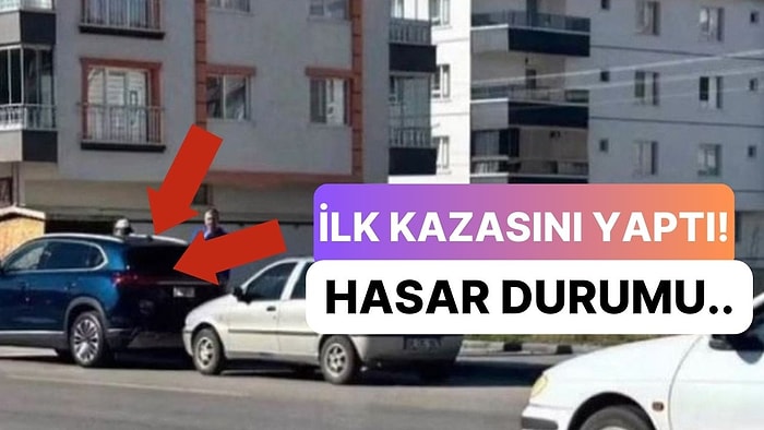 Togg İlk Kazasını Yaptı!