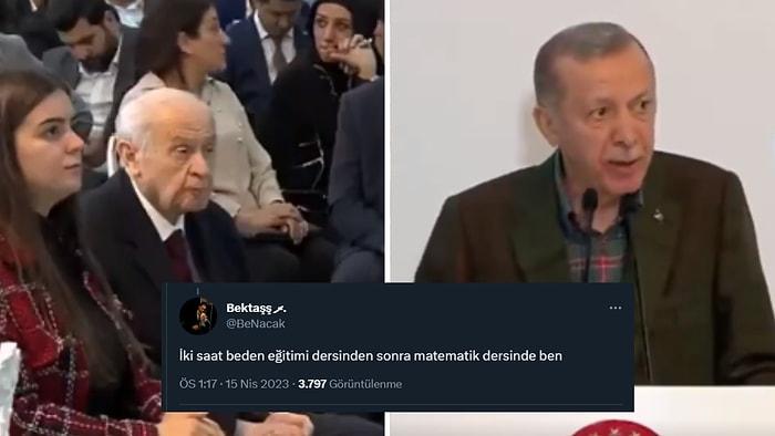 Cumhurbaşkanı Erdoğan’ı Dinleyen Devlet Bahçeli’nin Görüntüleri Gündem Oldu