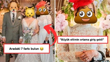 Böylesi Düşman Başına: Gelinlik Giyerek Düğüne Gelen "Gelinin Arkadaşı" Sosyal Medyada Alay Konusu Oldu!