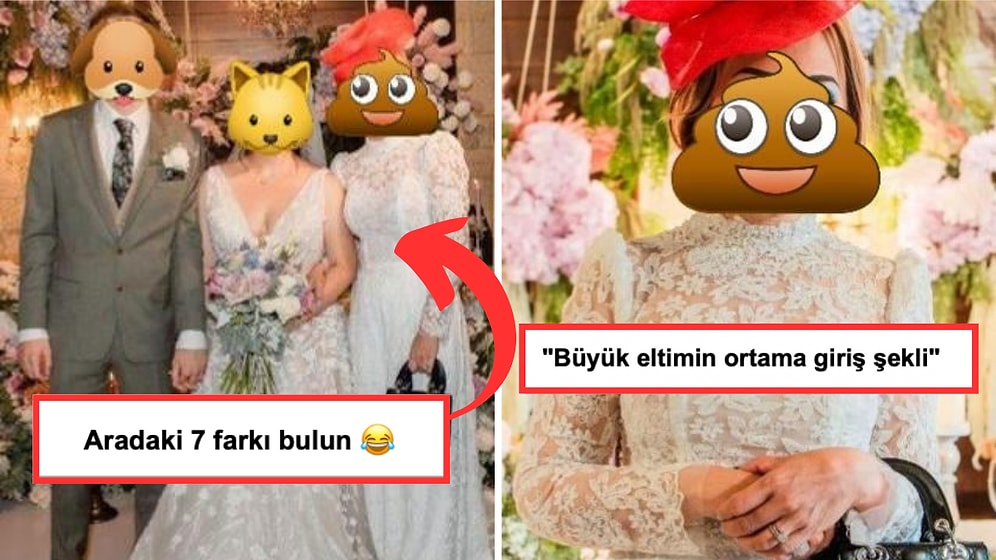 Böylesi Düşman Başına: Gelinlik Giyerek Düğüne Gelen "Gelinin Arkadaşı" Sosyal Medyada Alay Konusu Oldu!