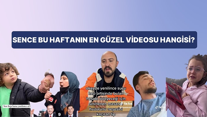 Bu Haftanın En İyi TikTok Videosunu Seçiyoruz!