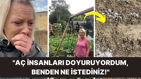 Maddi Durumu Yetersiz İnsanlar İçin Ücretsiz Sebze Yetiştiren Kadının Tarlası Vandalların Kurbanı Oldu!