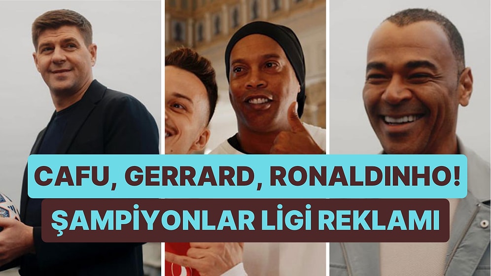 THY, Futbolun Üç Efsane İsmini Şampiyonlar Ligi Reklamı İçin Bir Araya Getirdi!