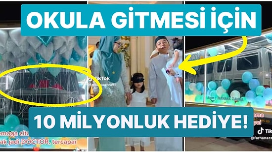 5 Yaşındaki Kızına Motivasyon Olsun Diye Mercedes Araba Alan Anne Fakirliğinizi Yüzünüze Tokat Gibi Çarpacak!