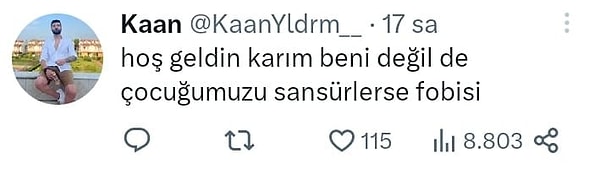 Sahteliği ortaya çıkan koca tivitine gelen tepkiler de böyle 👇