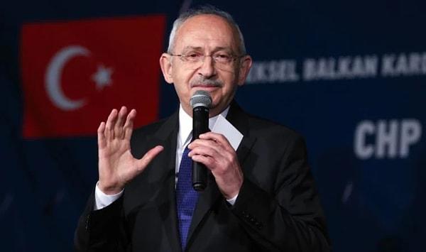 Ankette, Kemal Kılıçdaroğlu 47,8 oy oranı ile Cumhurbaşkanı adayları arasından birinci oldu.