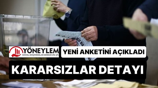 Yöneylem Araştırma Nisan Ayı Seçim Anketini Paylaştı