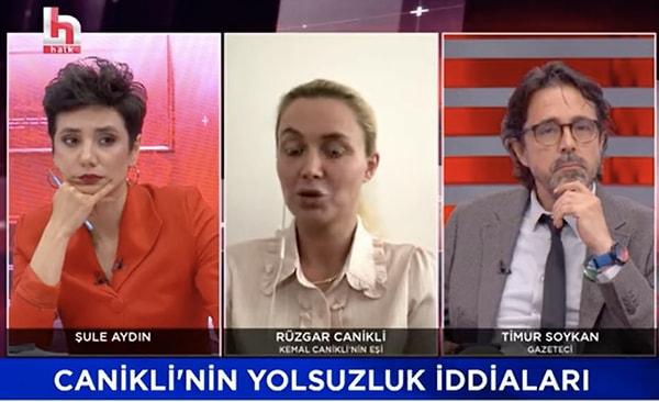 Halk TV yayınına katılan Rüzgar Canikli, bu kez AK Parti Genel Başkan Yardımcısı Nurettin Canikli hakkında da bazı yolsuzluk iddiaları ortaya attı.