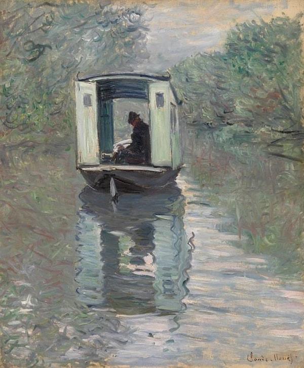 1. The Studio Boat, Claude Monet (1876)