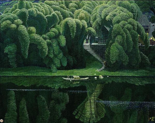 8. Bottle Brush Trees, Jian Chong Min (1990)