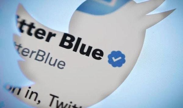 Mavi tık işareti, yıllık fiyatı 2 bin 199 lira olan Twitter Blue üyelerinde olacak.
