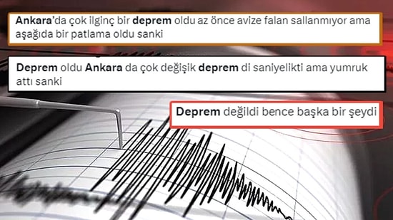 Kandilli Rasathanesi Açıkladı: Ankara'da 2,7'lik Korkutan Deprem