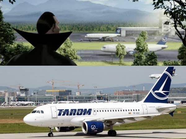 8. Hotel Transylvania (2012) filmindeki uçak Romanya kökenli uçak firmasındakiyle aynı.