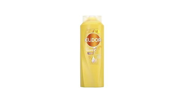 21. Elidor - Superblend İpeksi Yumuşaklık Argan Yağı İpek Proteini C Vitamini Saç Bakım Şampuanı