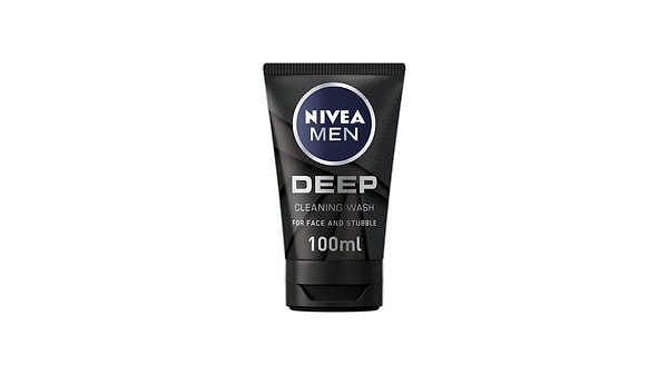 2. NIVEA Men Deep Dimension Yüz ve Sakal Temizleme Jeli