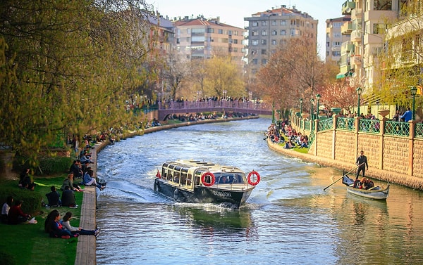 Porsuk River, Adalar