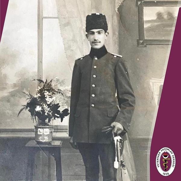 1895'te İstanbul'da doğan bilim insanı liseyi Haydarpaşa Askeri Veteriner Okulu'nda okurken 1. Dünya Savaşı çıkar. Savaşa katıldığı için mecburen ara verdiği veterinerlik eğitimini 1920'de tamamlar ve "Veteriner Hekim Üsteğmen" rütbesiyle orduya katılır.