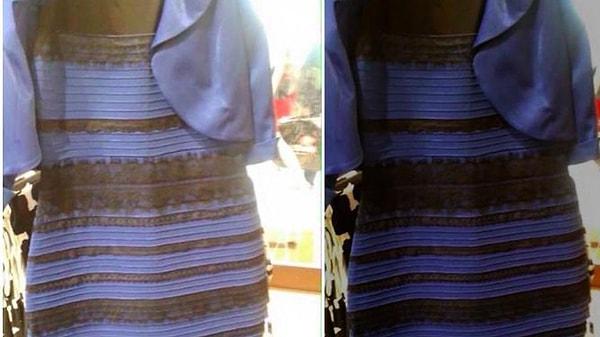 Muhtemelen pek çoğunuz bu elbise fotoğrafını daha önce görmüş ve arkadaşlarınızla elbisenin rengine dair hararetli tartışmalara girmişsinizdir.