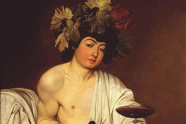 Dionysos, Yunan mitolojisinde şarap, neşe, bereket ve tiyatro tanrısıdır.