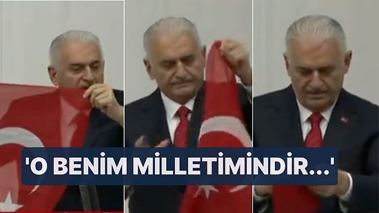 Binali Yıldırım, İstiklal Marşı'nı Kağıda Bakarak Yanlış Okudu: 'O Benim Milletimindir...'