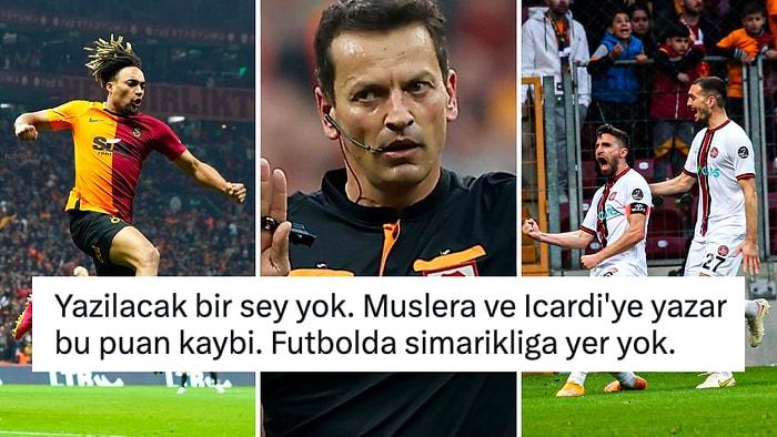 Galatasaray'ın Fatih Karagümrük ile Berabere Kalarak Zirve Yarışında Yara Aldığı Maça Gelen Tepkiler