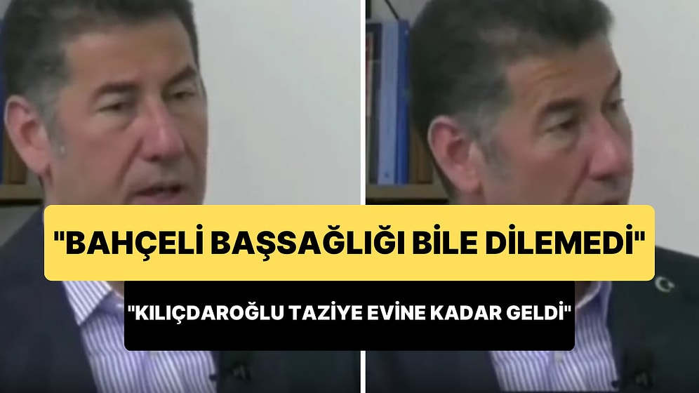 Sinan Oğan: 'Annem Vefat Ettiğinde Bahçeli Başsağlığı Bile Dilemedi, Kılıçdaroğlu Taziye Evine Kadar Geldi'