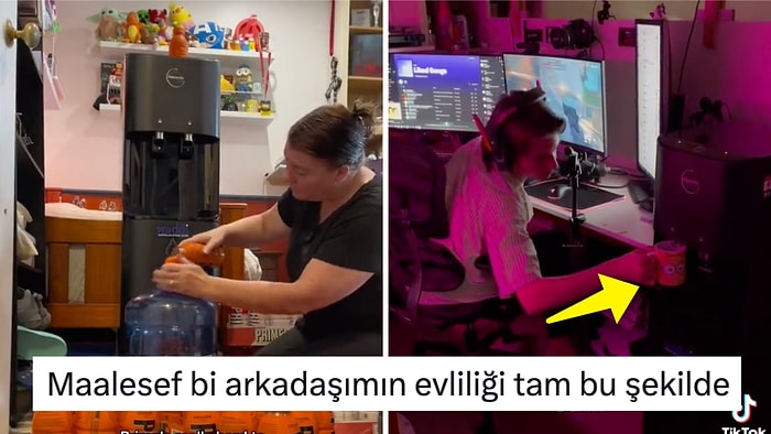 Gamer Oğlu Odasından Çıkmadan Sıvı Tüketebilsin Diye Sebil Alarak Seviye Atlayan Anne