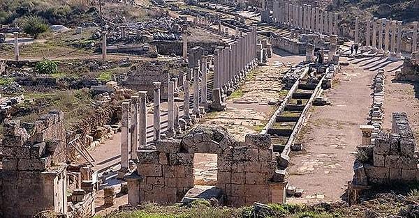 Where is Perge Ancient City?