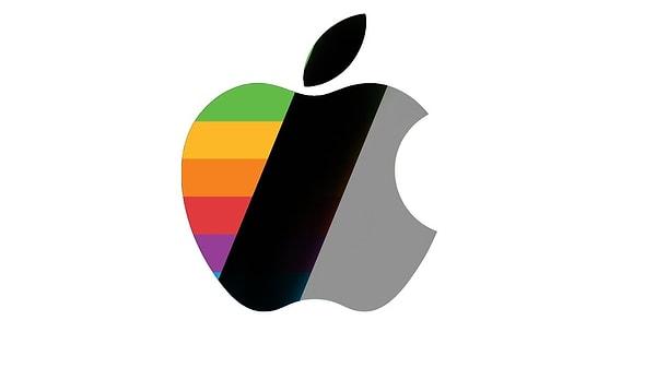 Isırığa ek olarak Janoff, Apple II'nin gelişmiş renkli grafiklerini temsil etmesi amacıyla logoya gökkuşağı çizgileri de ekledi.
