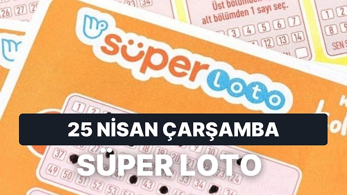 Süper Loto Sonuçları Açıklandı: 25 Nisan Salı Süper Loto Sonuçları ve Kazandıran Numaralar