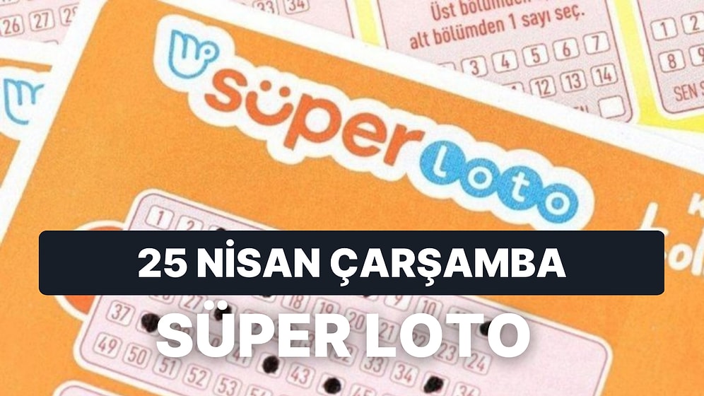 Süper Loto Sonuçları Açıklandı: 25 Nisan Salı Süper Loto Sonuçları ve Kazandıran Numaralar