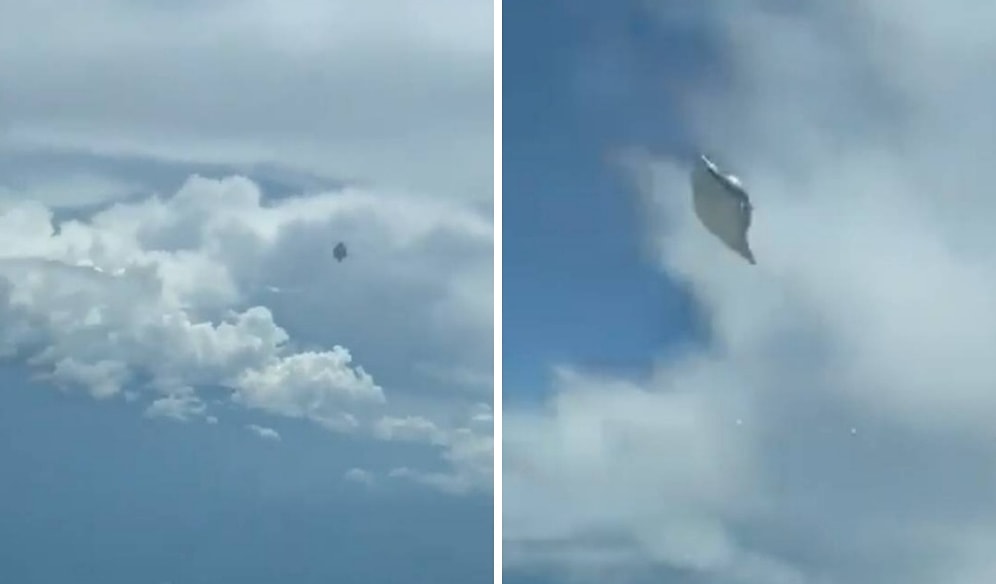Это видео, снятое с небольшого самолета, назвали «лучшими кадрами с НЛО за всю историю»