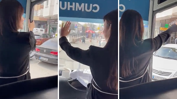 Hazal Karaoğlan'ın seçim otobüsünden halkı selamladığı sırada kimsenin kendisiyle ilgilenmemesi sosyal medyanın diline düştü.