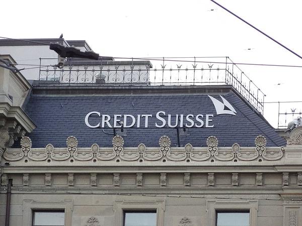 7. Credit Suisse / 7 bin 947 dolar (154 bin 395 TL)