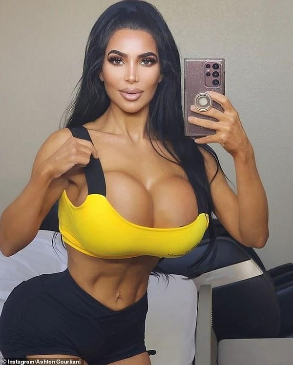 Кристина Эштен Гуркани больше всего хотела выглядеть как Ким Кардашьян.