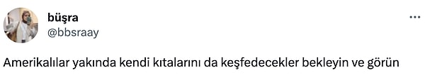 Zaman Amerika'da tersine işliyormuş gibi.