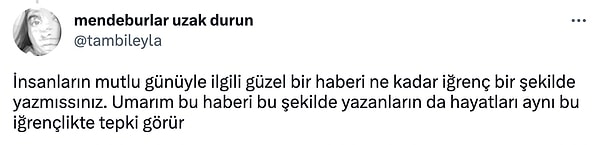 Bu haber dili karşısında insanlar da tepki gösterdi.