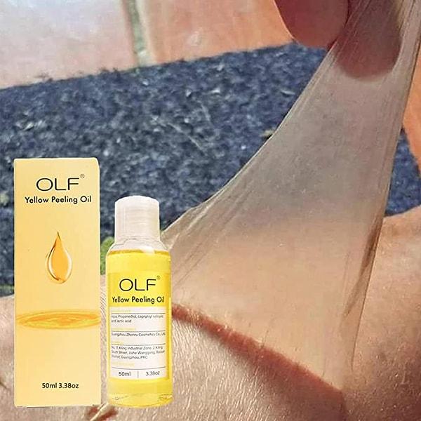 Cildinizi soyarak tazeleme ve parlatma etkisine sahip olan bu sarı peeling yağı cildinizdeki lekeli kısımlar için iyi bir sonuç sağlayabilir.