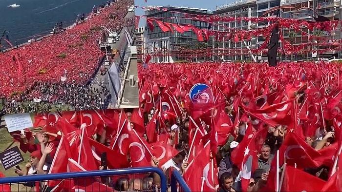 Millet İttifakı'ndan İzmir'de Tarihi Miting! Yüz Binler Akın Etti