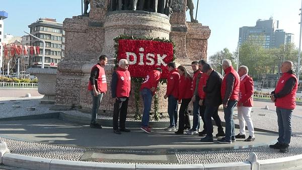 DİSK Genel Başkan Arzu Çerkezoğlu, basın açıklaması yaptı. Çerkezoğlu, Maltepe Meydanı'nda 1 Mayıs'ı kutlayacaklarını söyledi.