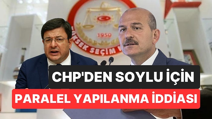 CHP'li Erkek'ten Soylu İçin 'Paralel Seçim Takip Sistemi' İddiası