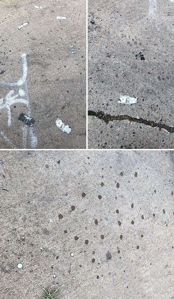 18. «У меня есть коллега, который приклеивает долларовые купюры и фальшивые монеты и смеется над бездомными, изо всех сил пытающимися подобрать их»