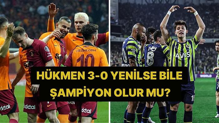 Hükmen 3-0 Mağlubiyet Bile Şampiyon Yapıyor Diyelim: Galatasaray, Fenerbahçe Maçında Sahaya Çıkmasa Ne Olur?