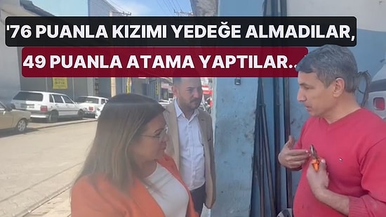 Tamirci Esnafı İsyan Etti! '76 Puanla Kızımı Yedeğe Bile Almadılar, 49 Puanla Atama Yaptılar'