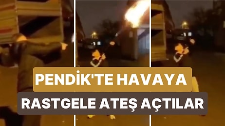 Pendik'te İki Genç Sokakta Rastgele Ateş Açtı O Anları Sosyal Medya Hesaplarında Paylaştılar