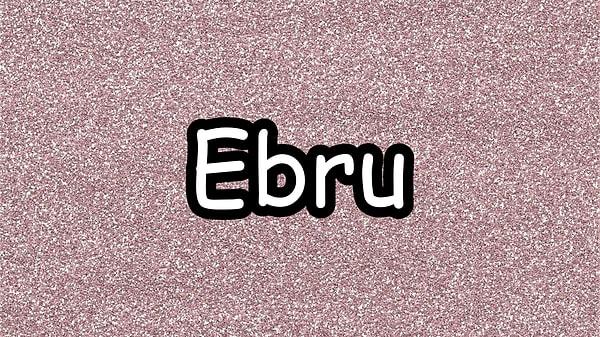 Ebru!