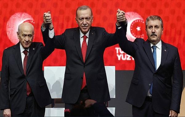 Bir yanda ise AKP, MHP, HÜDA-PAR, Büyük Birlik Partisi ve Yeniden Refah Partisi'nin yer aldığı Cumhur İttifakı seçim çalışmaları için start verdi.