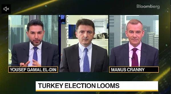 Yılmaz, Bloomberg yayınında seçimler ve Türkiye ekonomisine dair değerlendirmelerde bulundu.