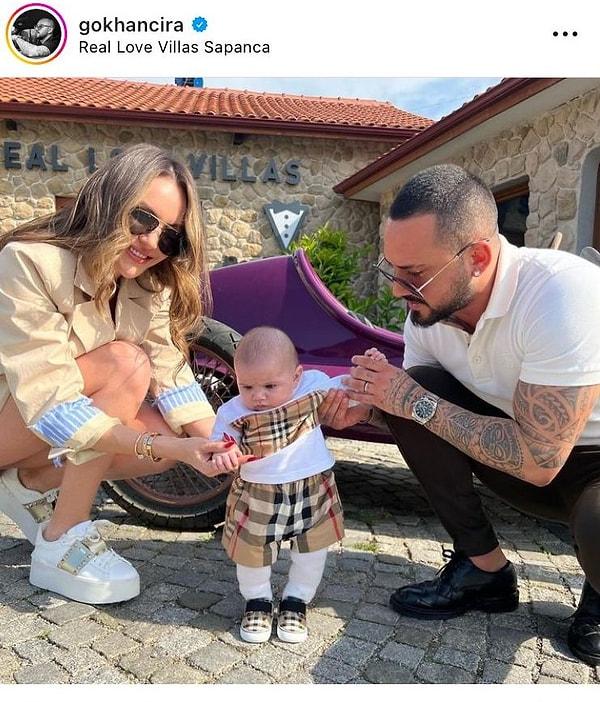 Gökhan Çıra yaklaşık bir senedir sosyal medyada da sık sık paylaştığı hatta kızı Saadet Selenay'la da tanıştırıp beraber vakit geçirdiği Eylül Keleş ile beraber.