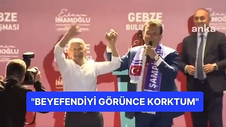 İmamoğlu, Kılıçdaroğlu'na Benzeyen Vatandaşı Sahneye Çıkardı